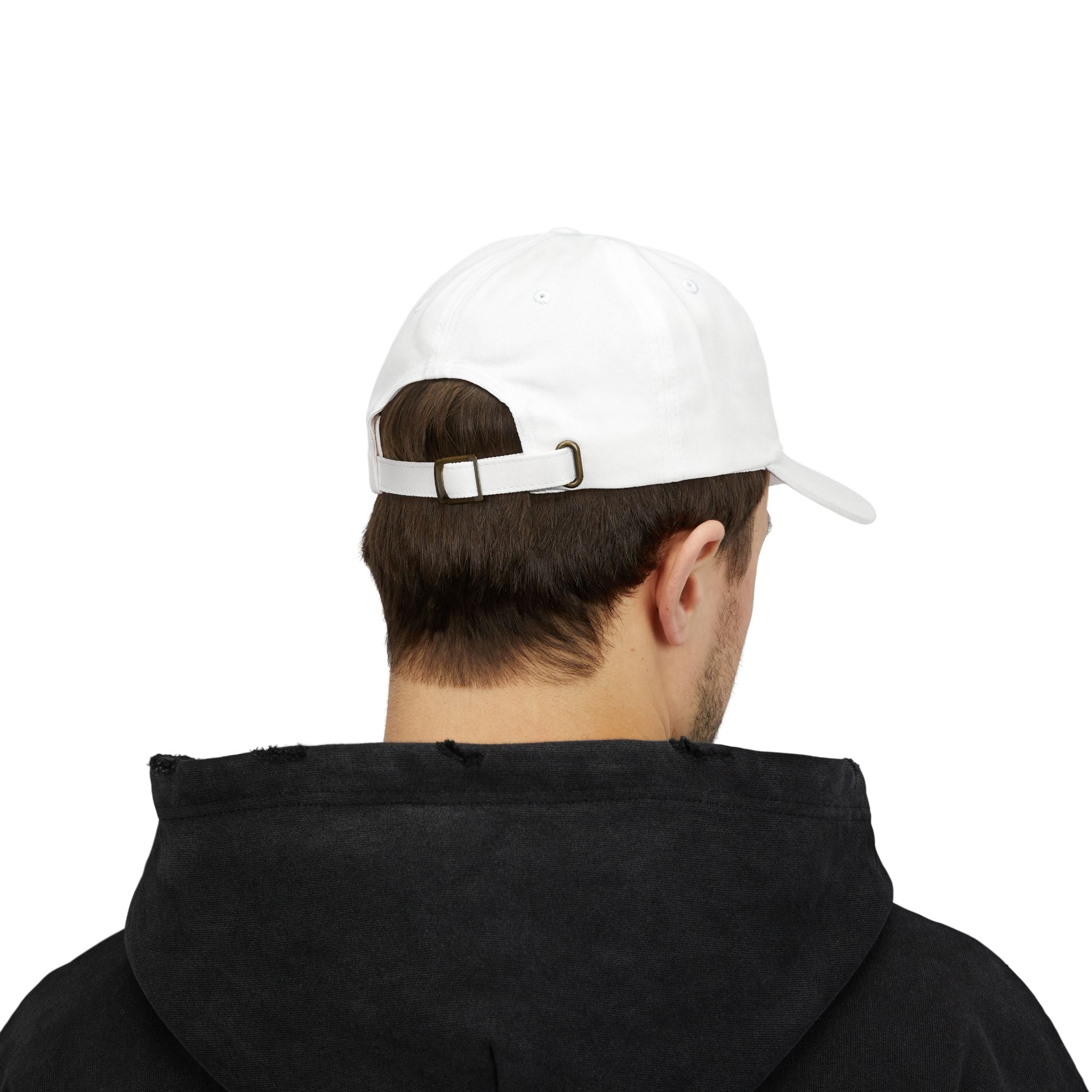 WHITE DAD HAT