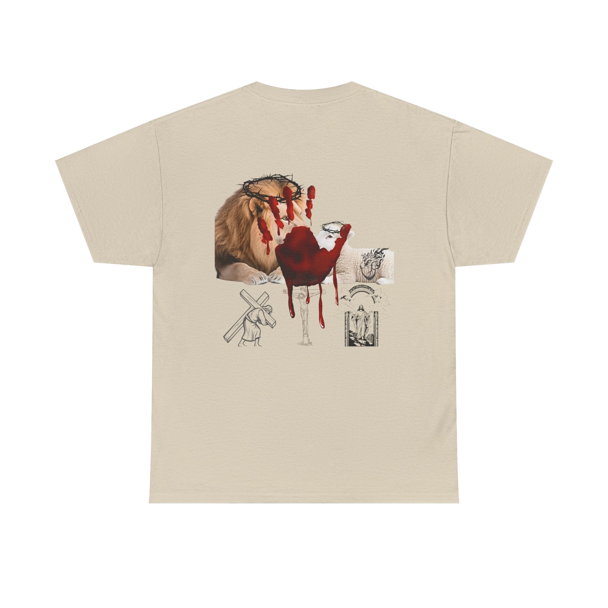 Lion and Lamb T Shirt