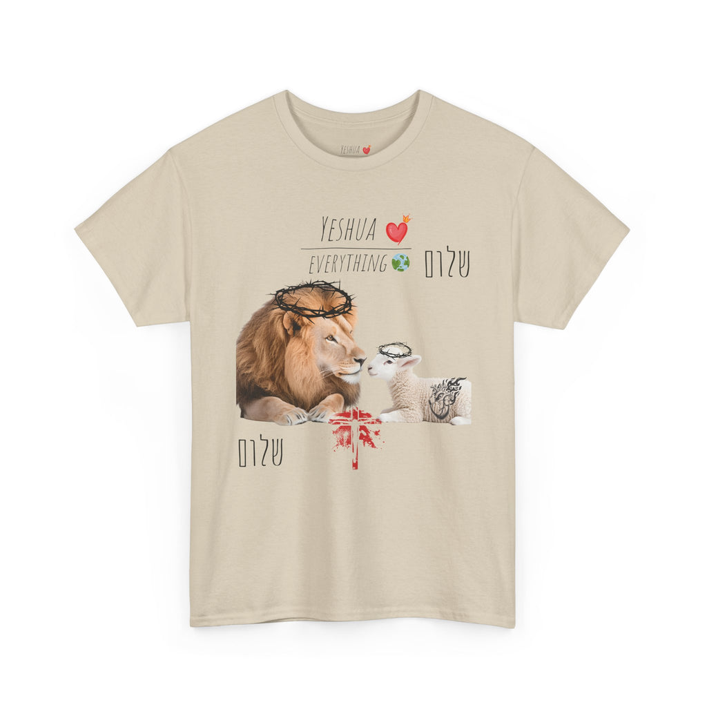 Lion and Lamb T Shirt
