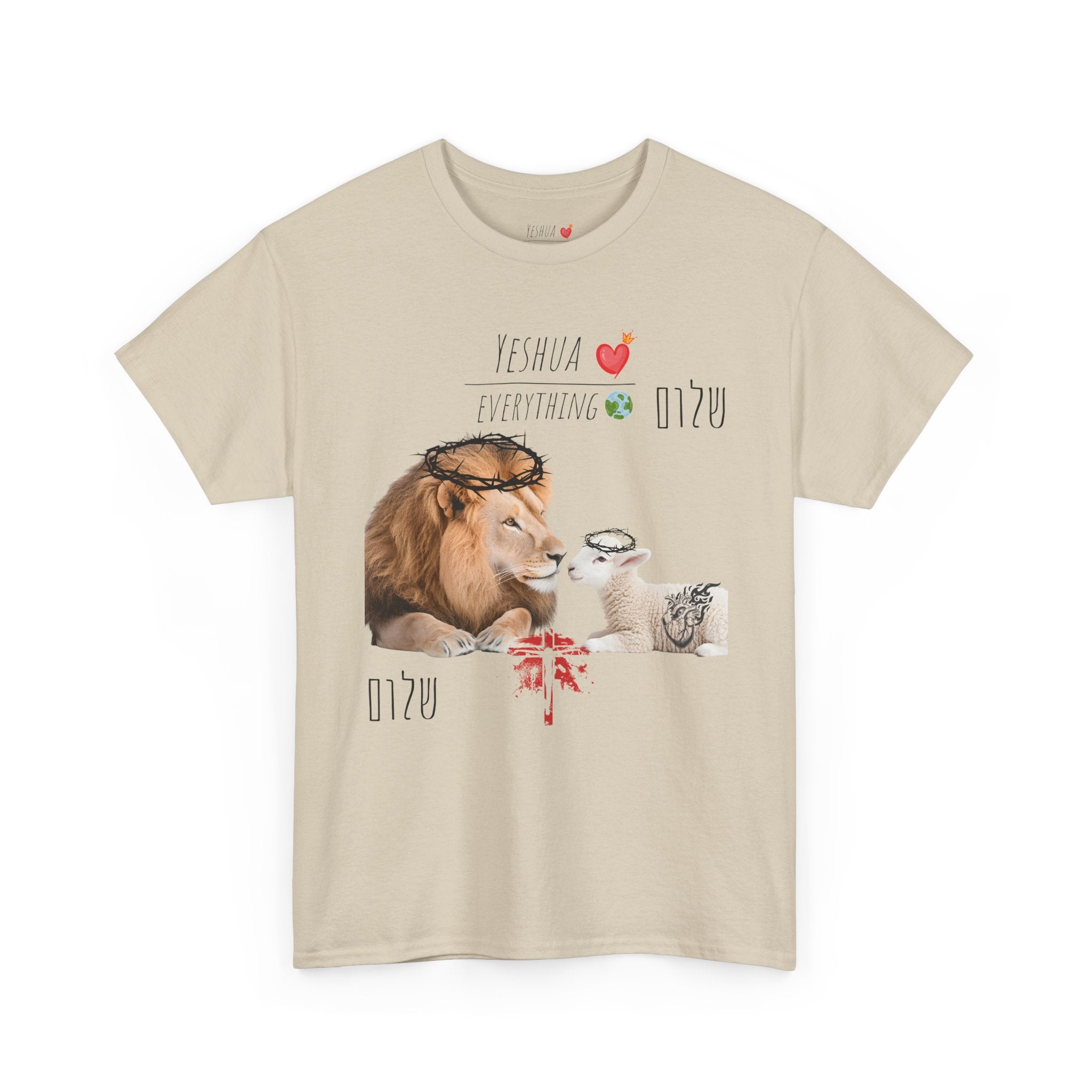 Lion and Lamb T Shirt
