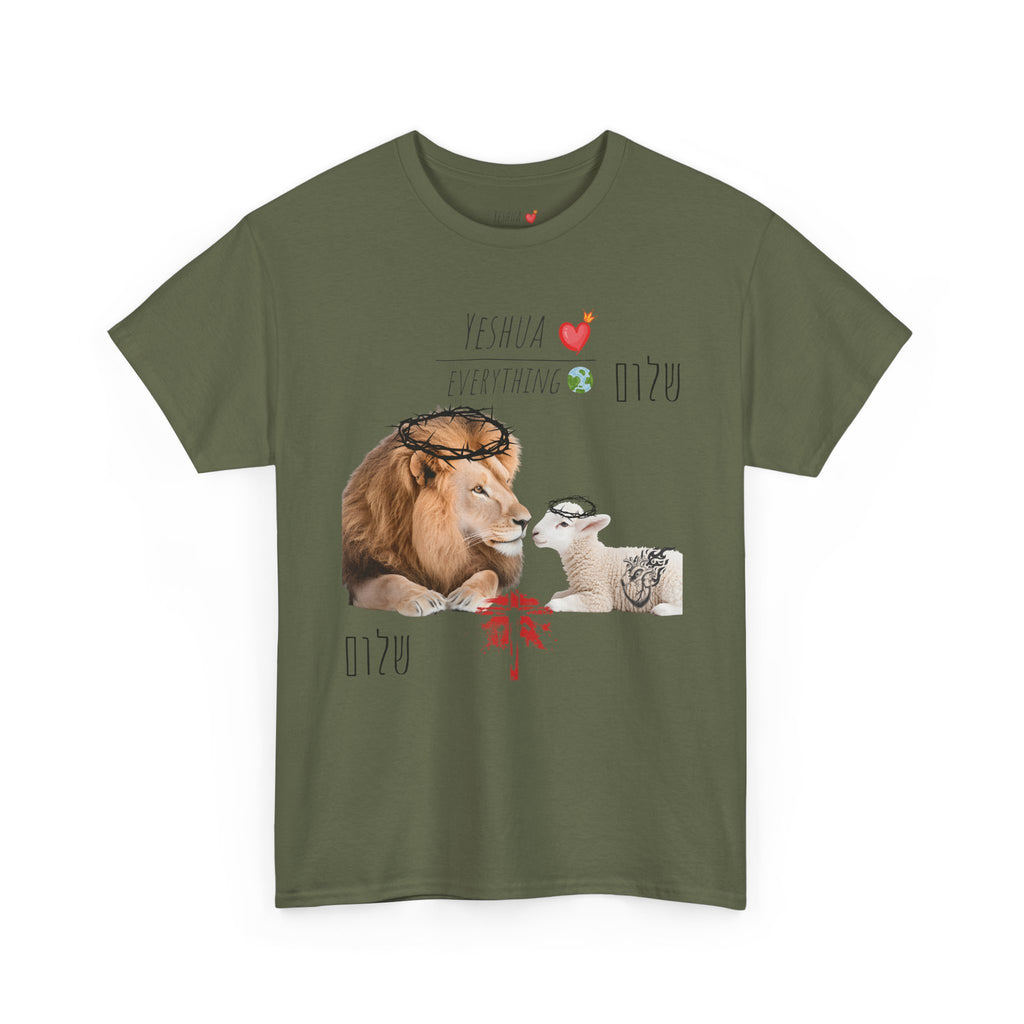 Lion and Lamb T Shirt