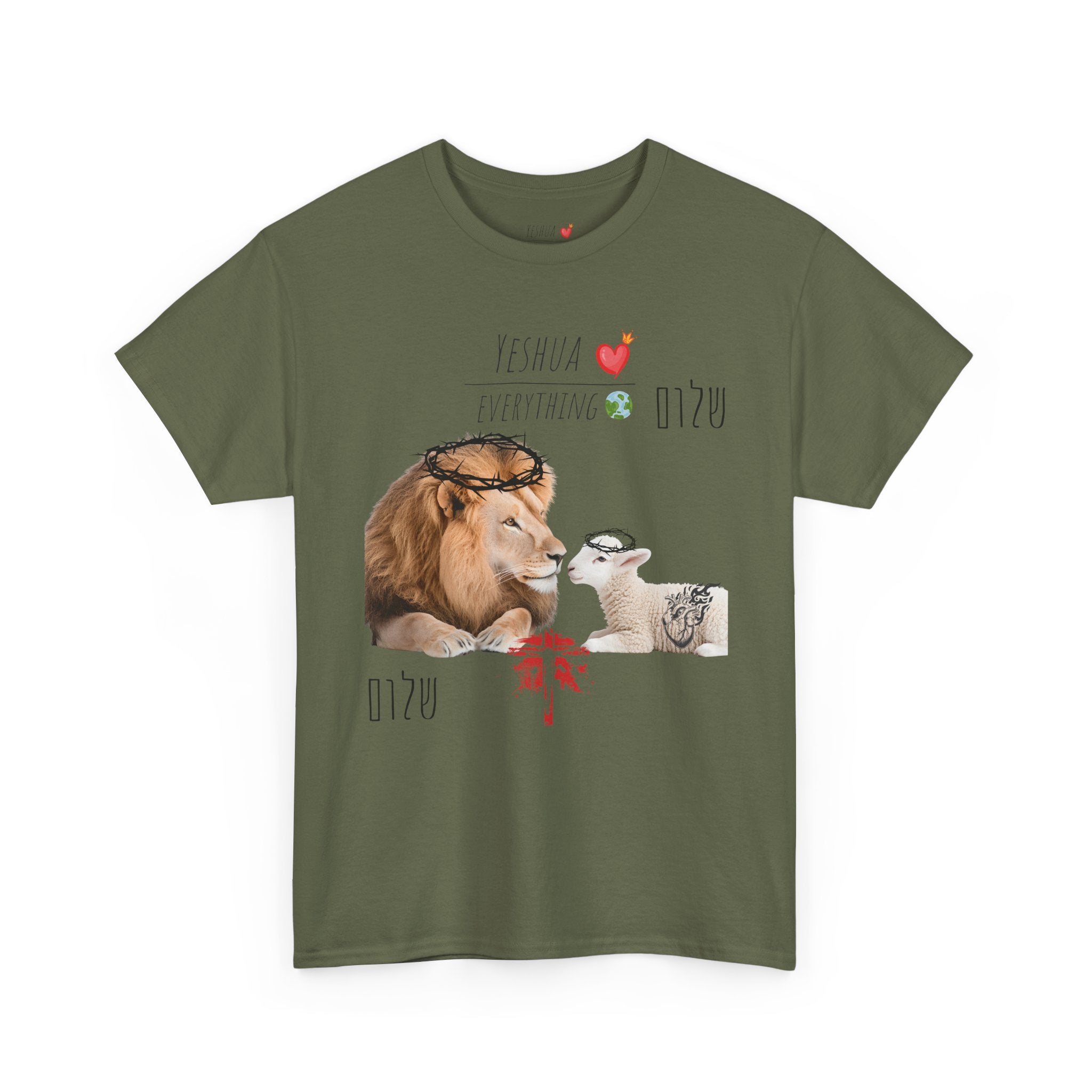 Lion and Lamb T Shirt