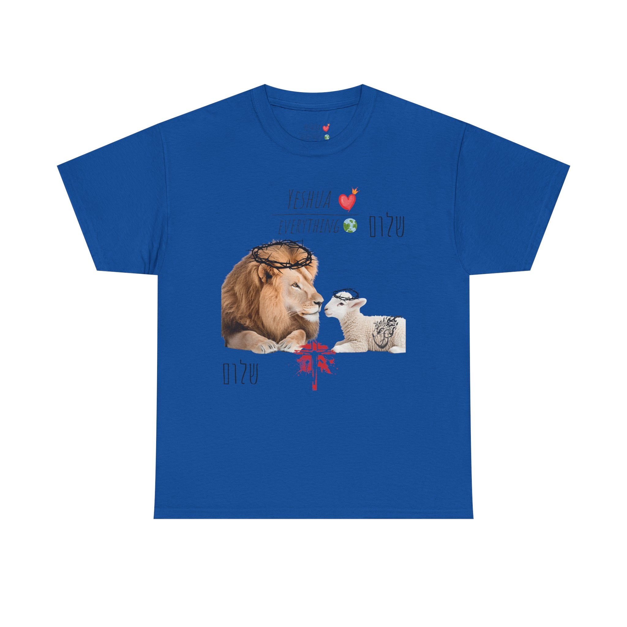 Lion and Lamb T Shirt