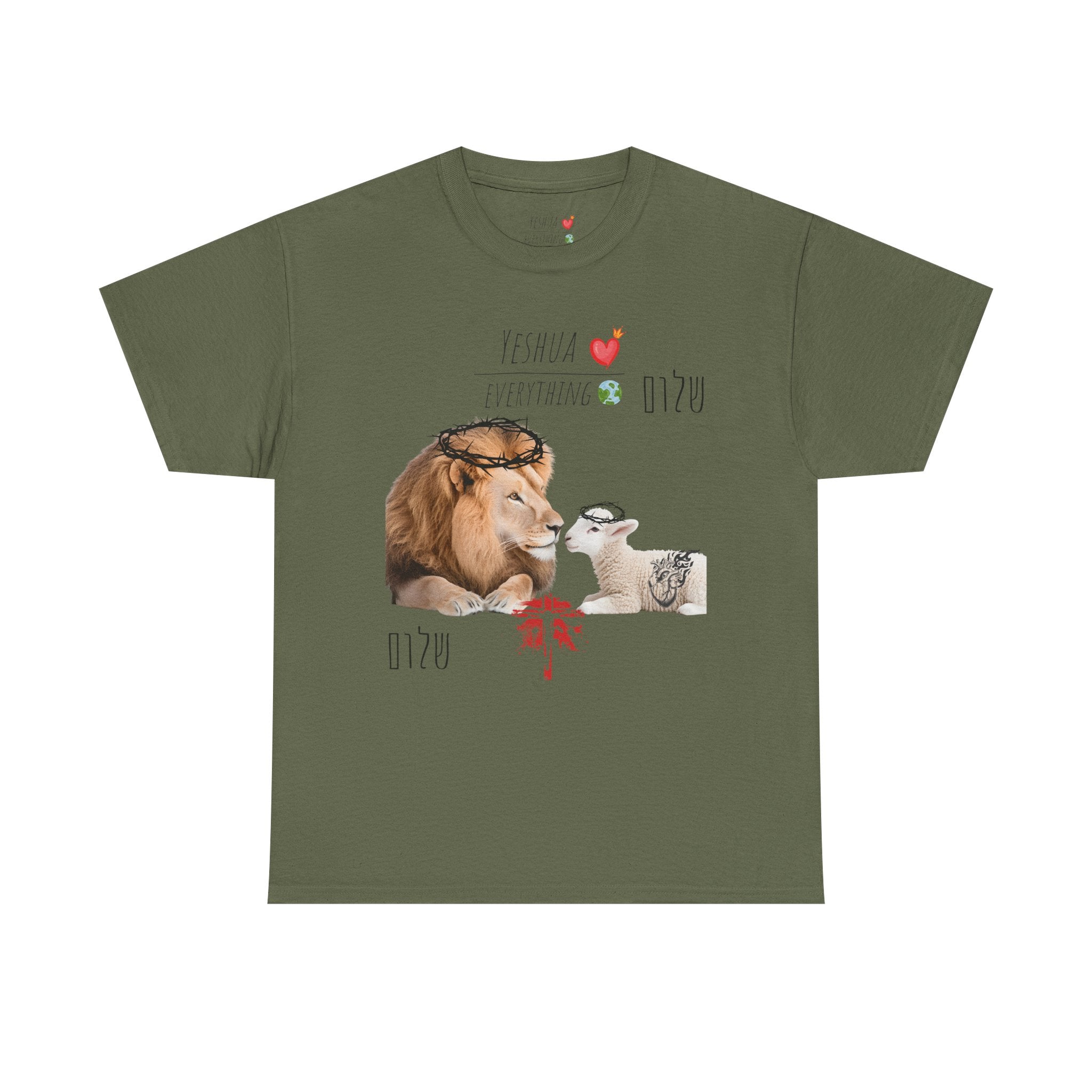 Lion and Lamb T Shirt