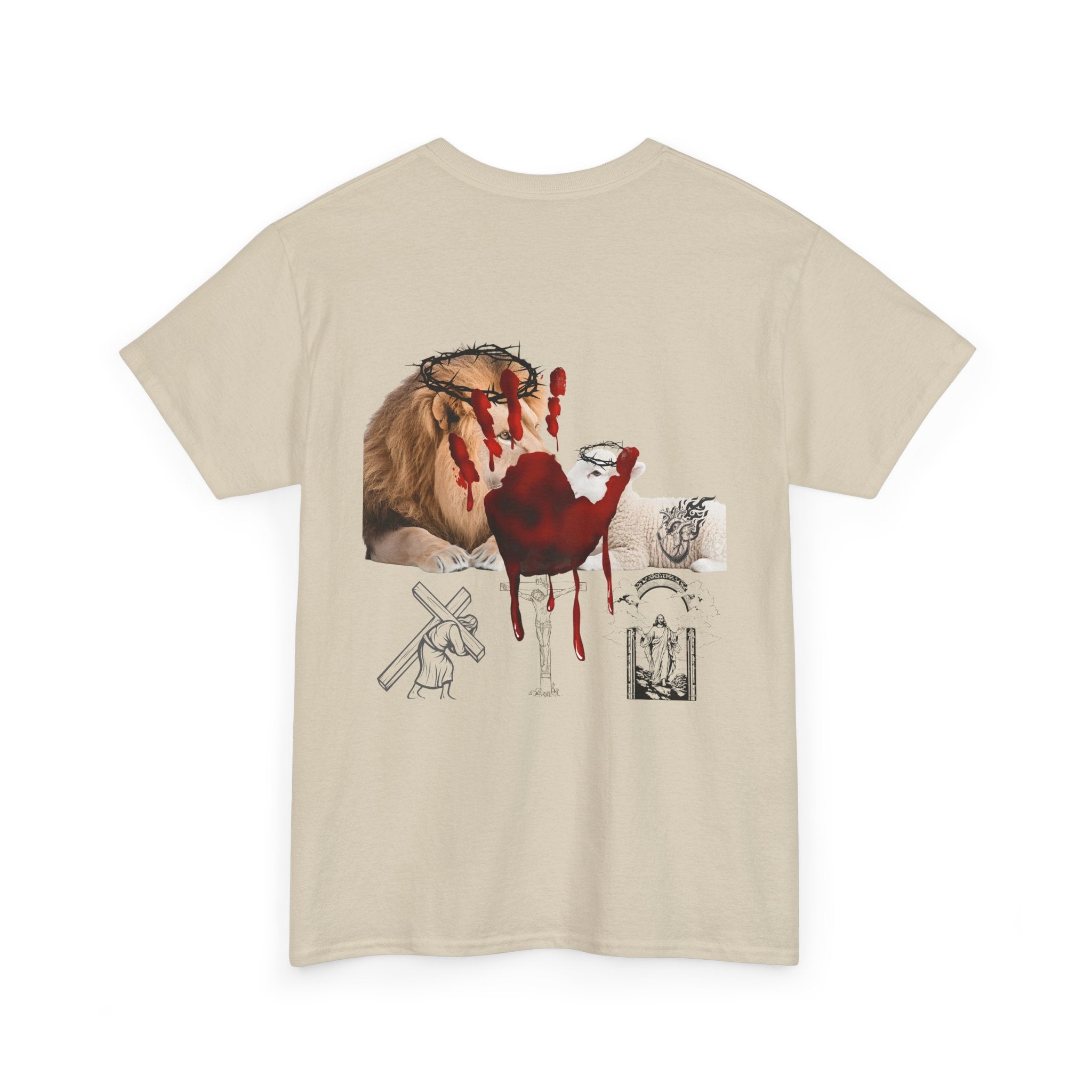 Lion and Lamb T Shirt