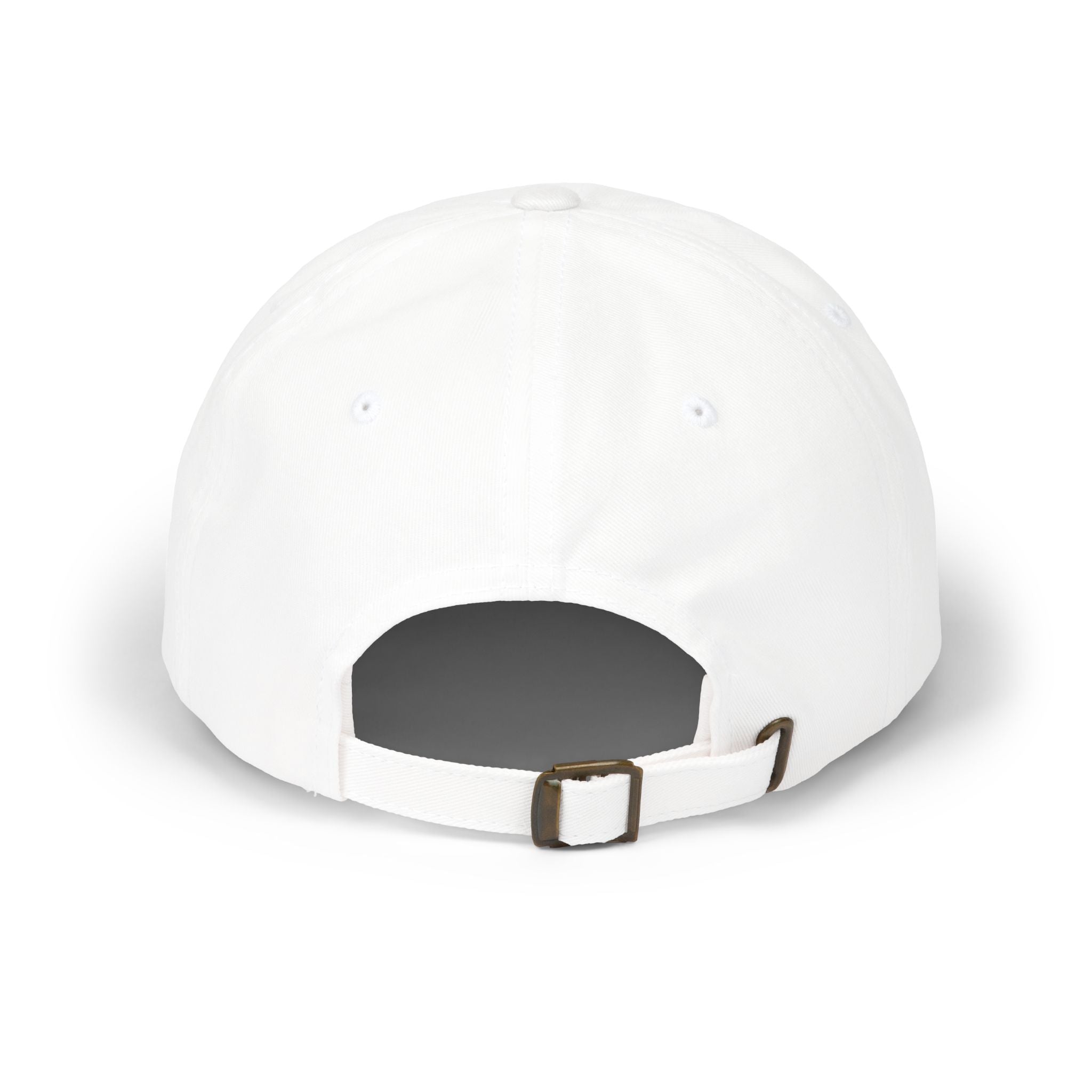 WHITE DAD HAT