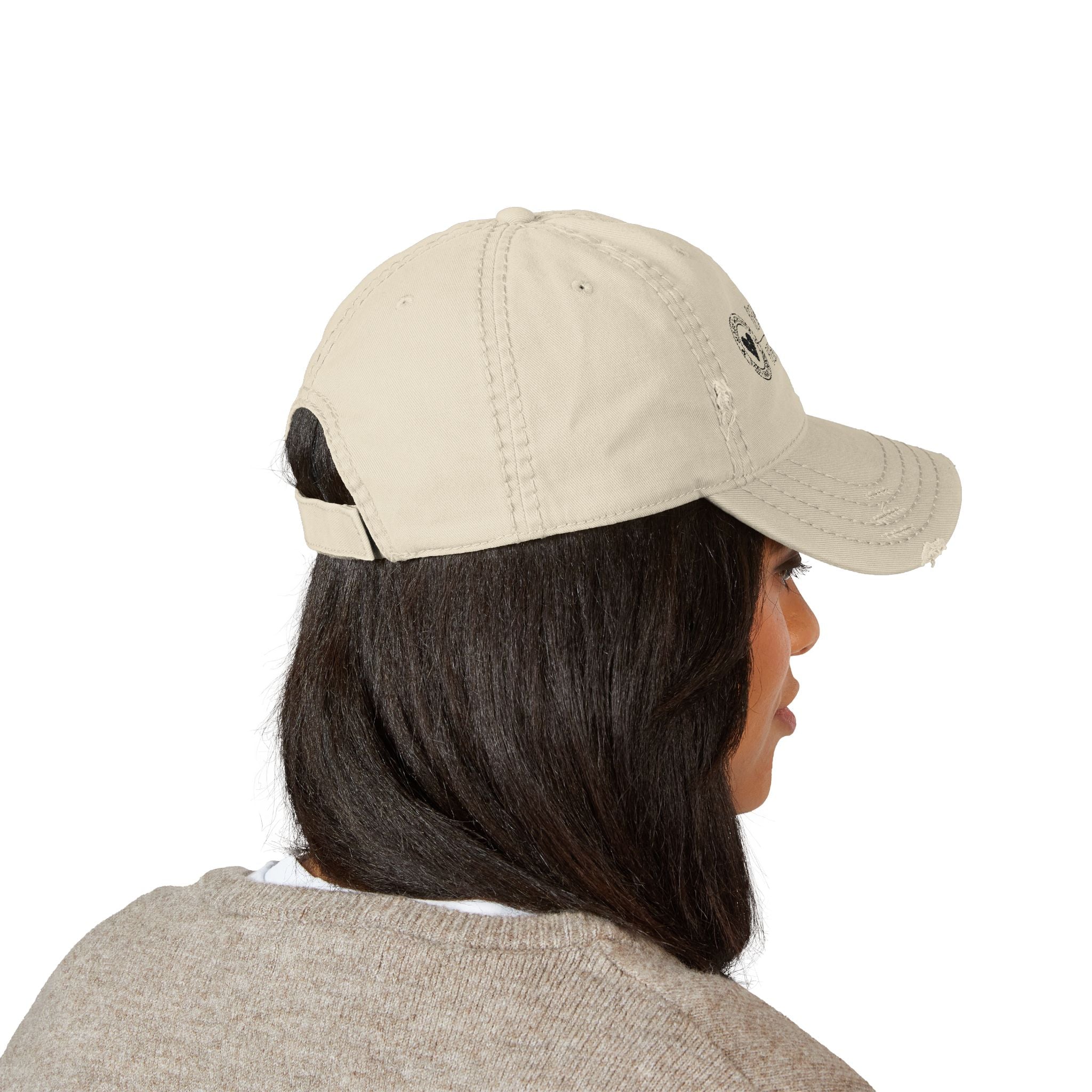 M.W.L. OFF WHITE DAD HAT