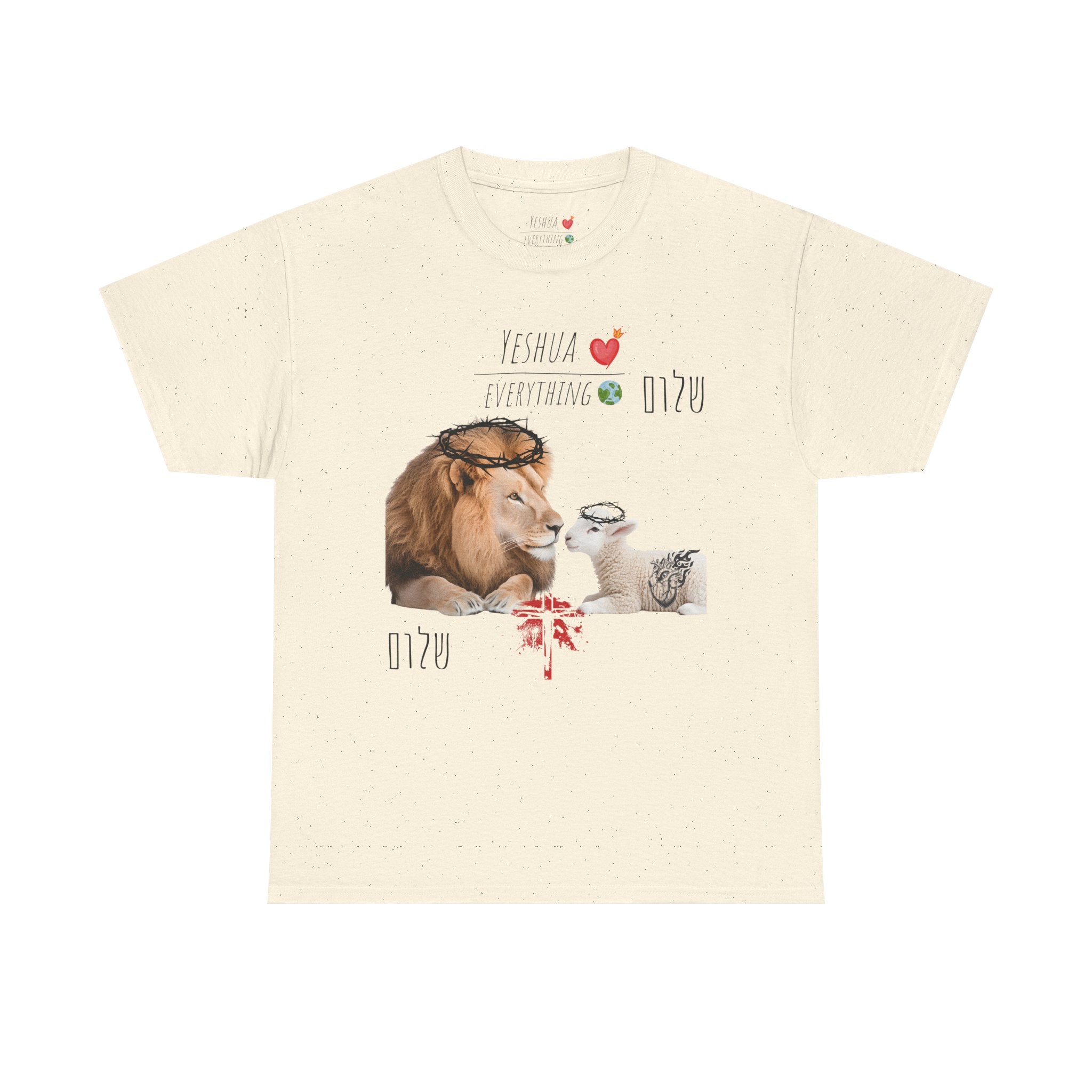 Lion and Lamb T Shirt