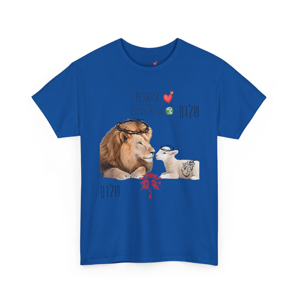 Lion and Lamb T Shirt