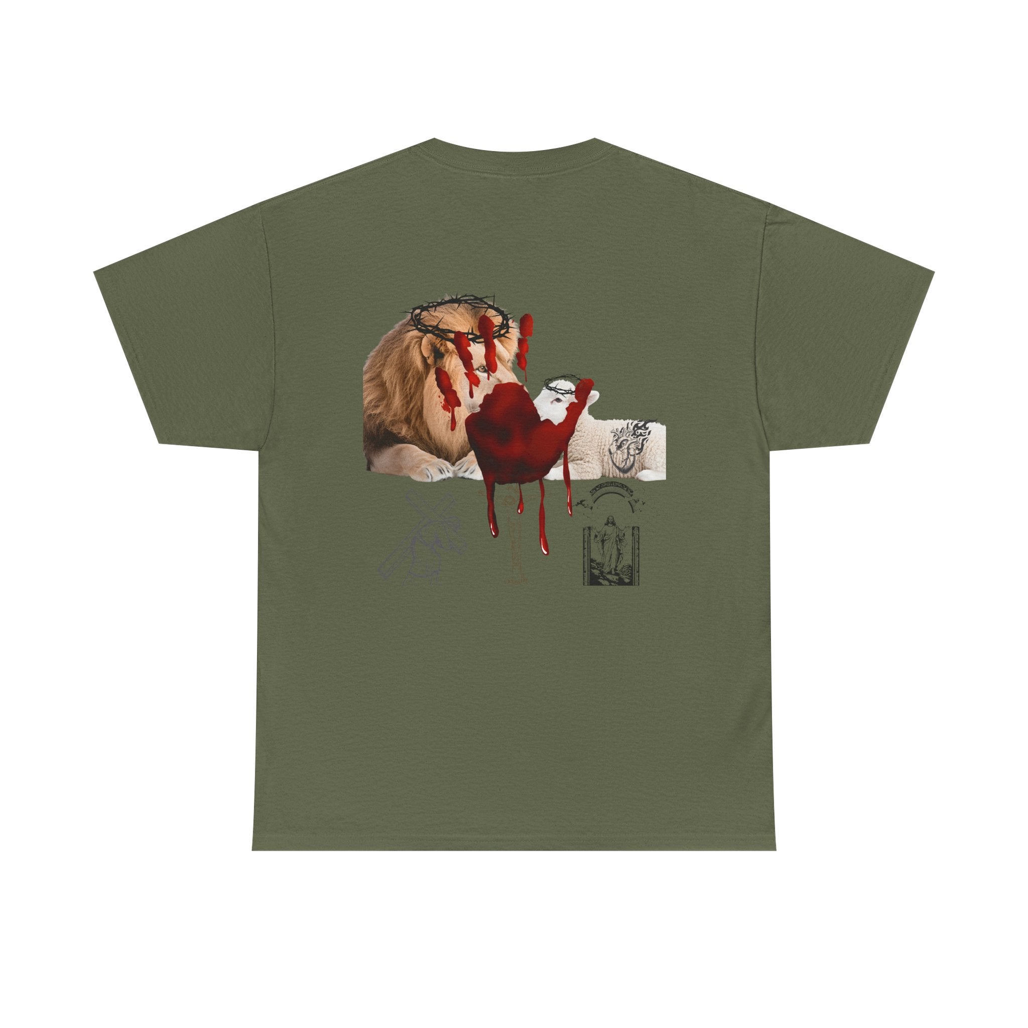 Lion and Lamb T Shirt