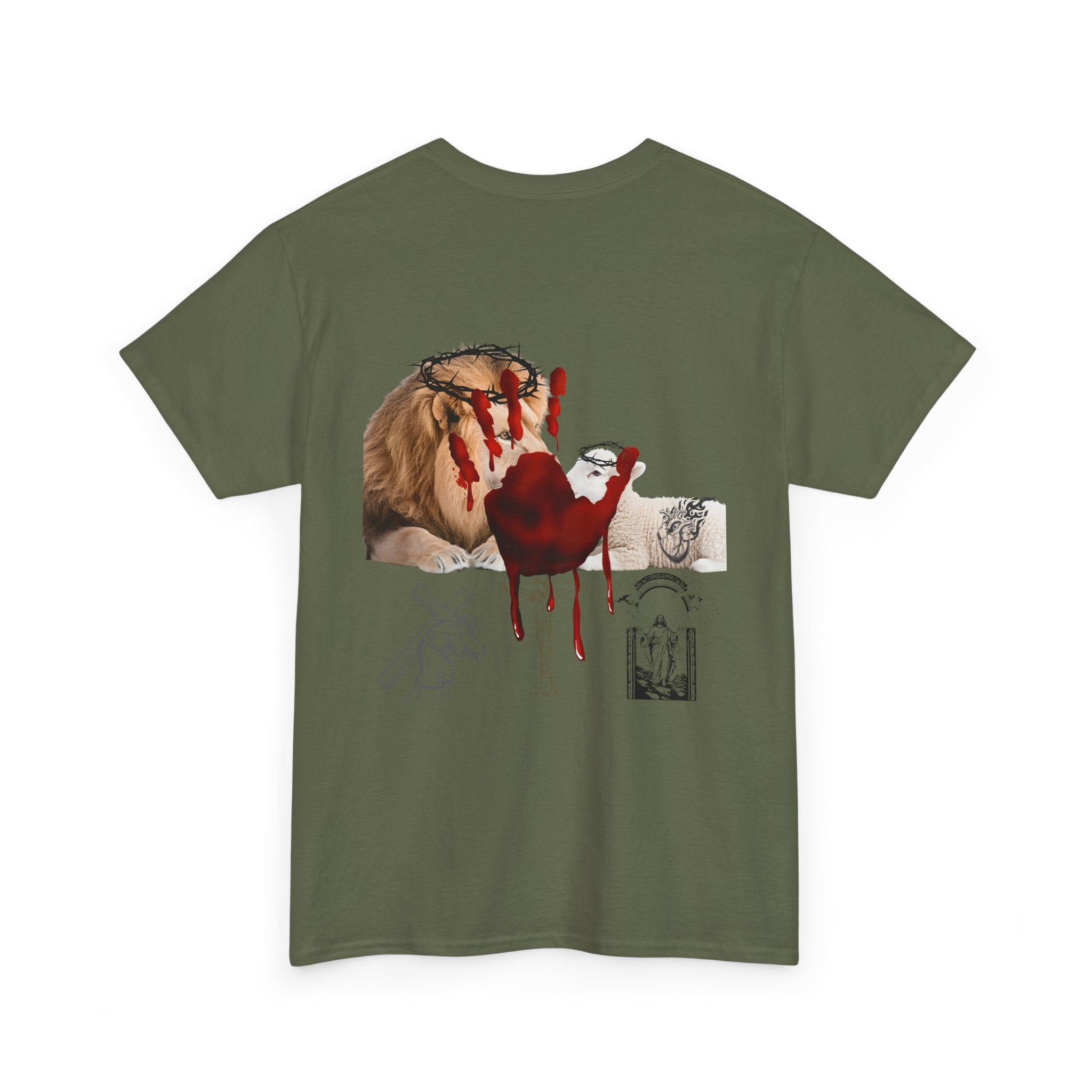 Lion and Lamb T Shirt