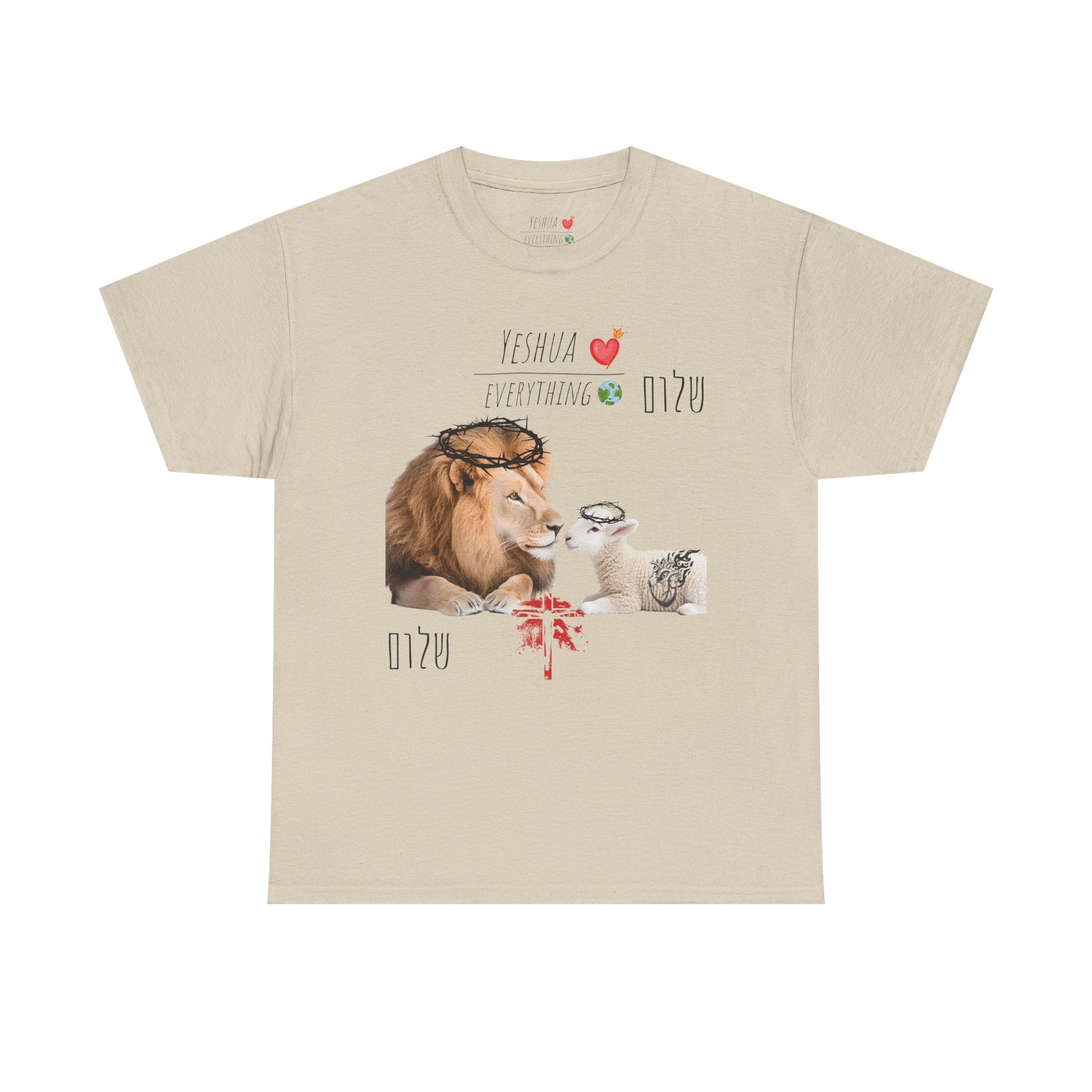 Lion and Lamb T Shirt